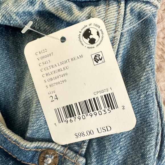 We The Free Good Luck Mid-Rise Barrel Jeans EUC - Picture 5 of 11